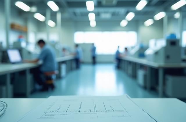 中小企業の工場風景